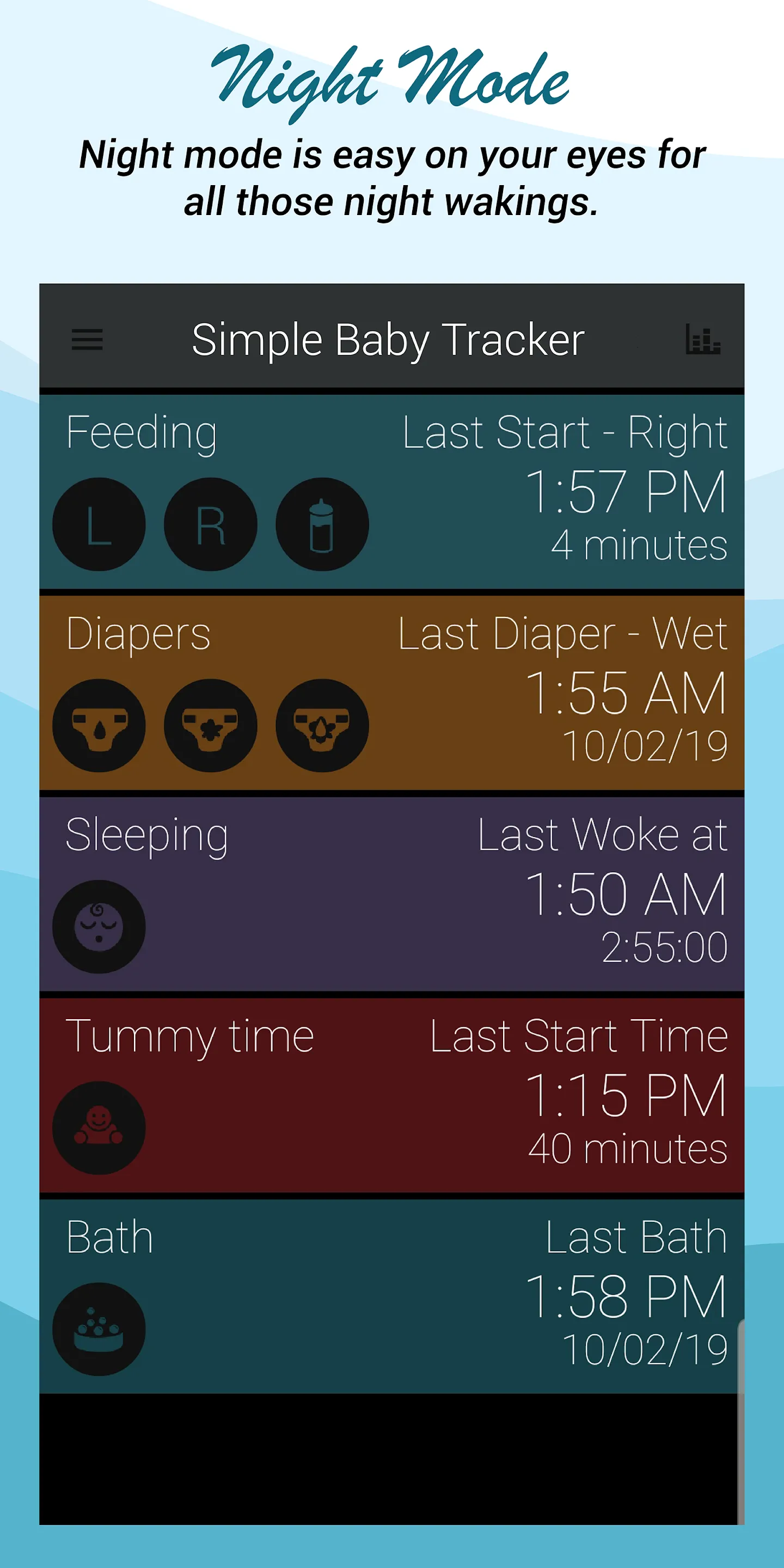 Simple Baby Activity Tracker | Indus Appstore | Screenshot