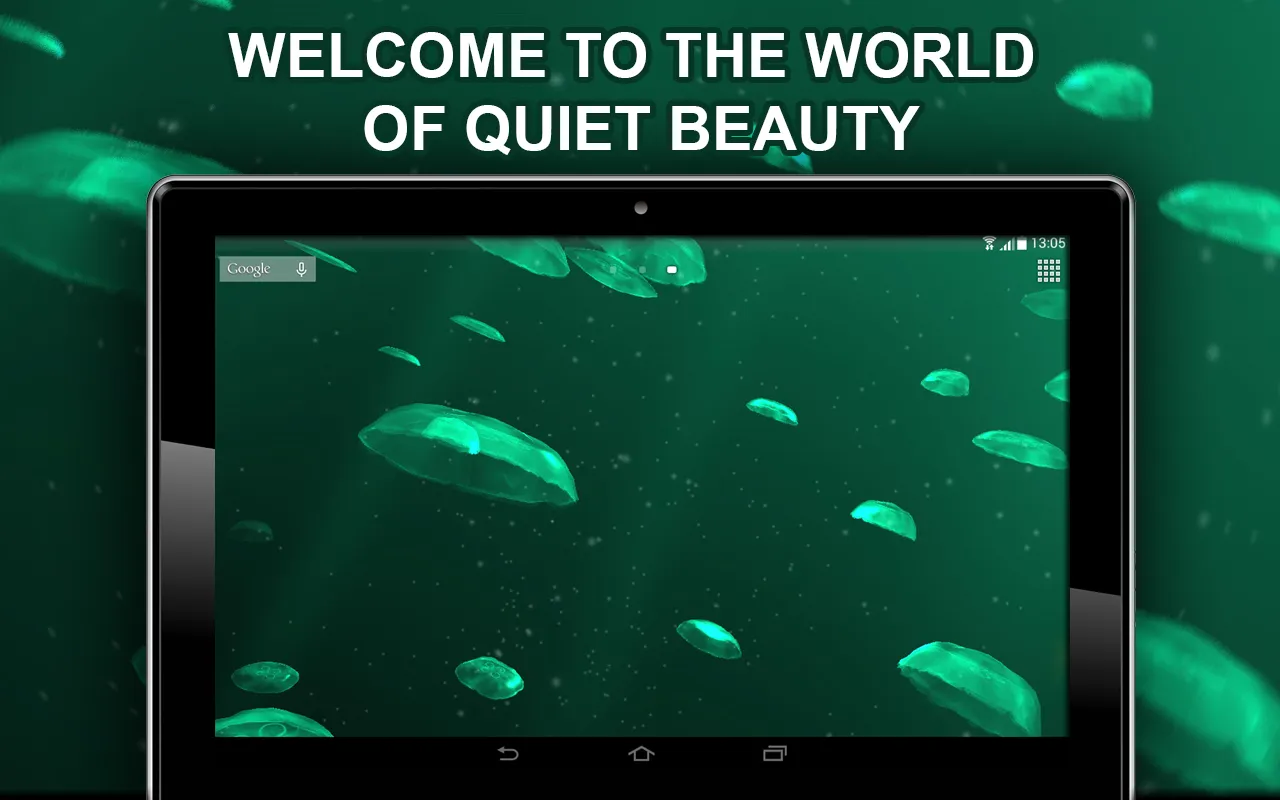 Jellyfishes 3D live wallpaper | Indus Appstore | Screenshot