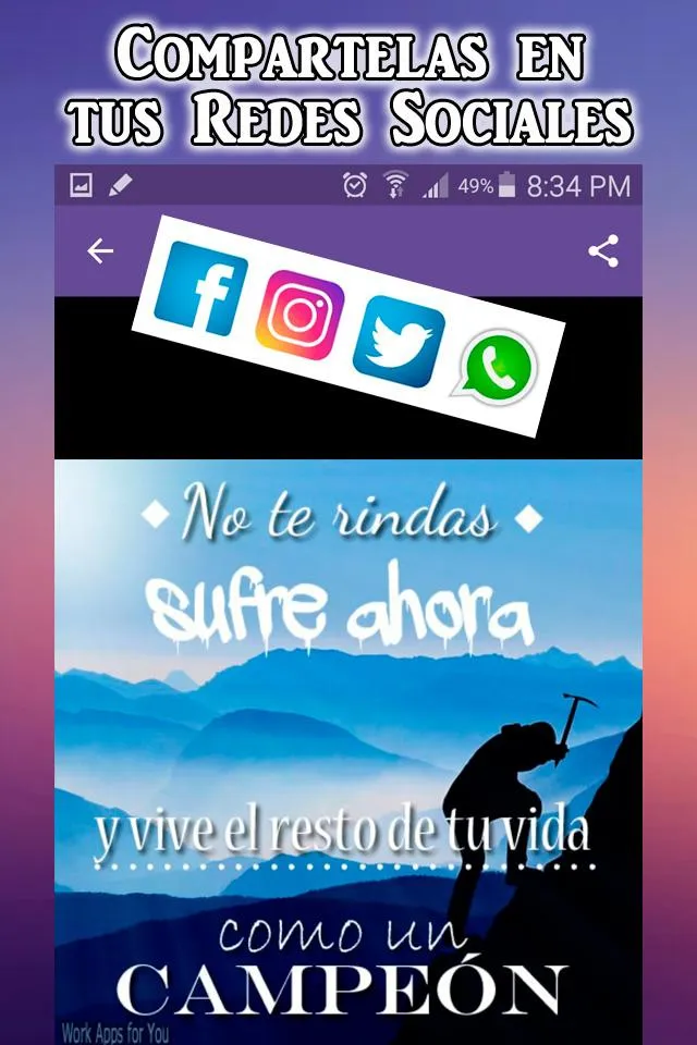 Frases de la Vida y Motivación | Indus Appstore | Screenshot