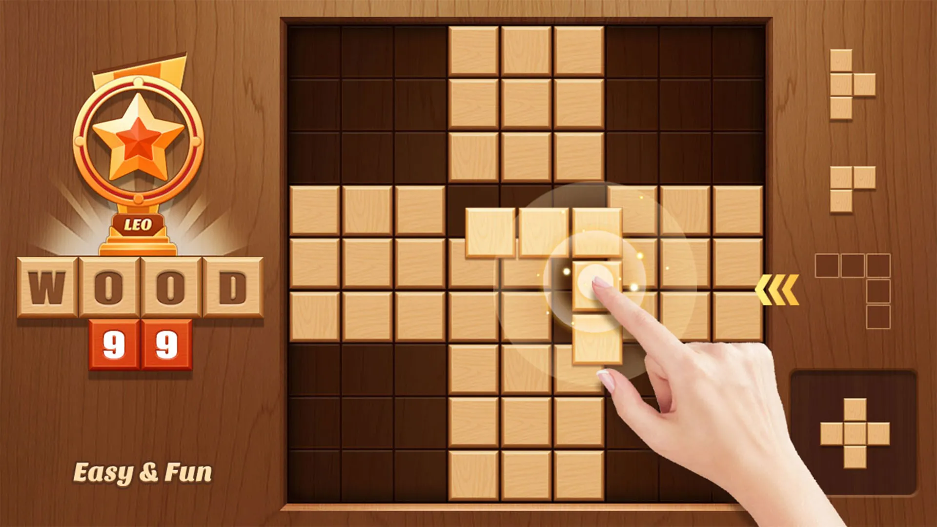 Wooden Block Adventure | Indus Appstore | Screenshot