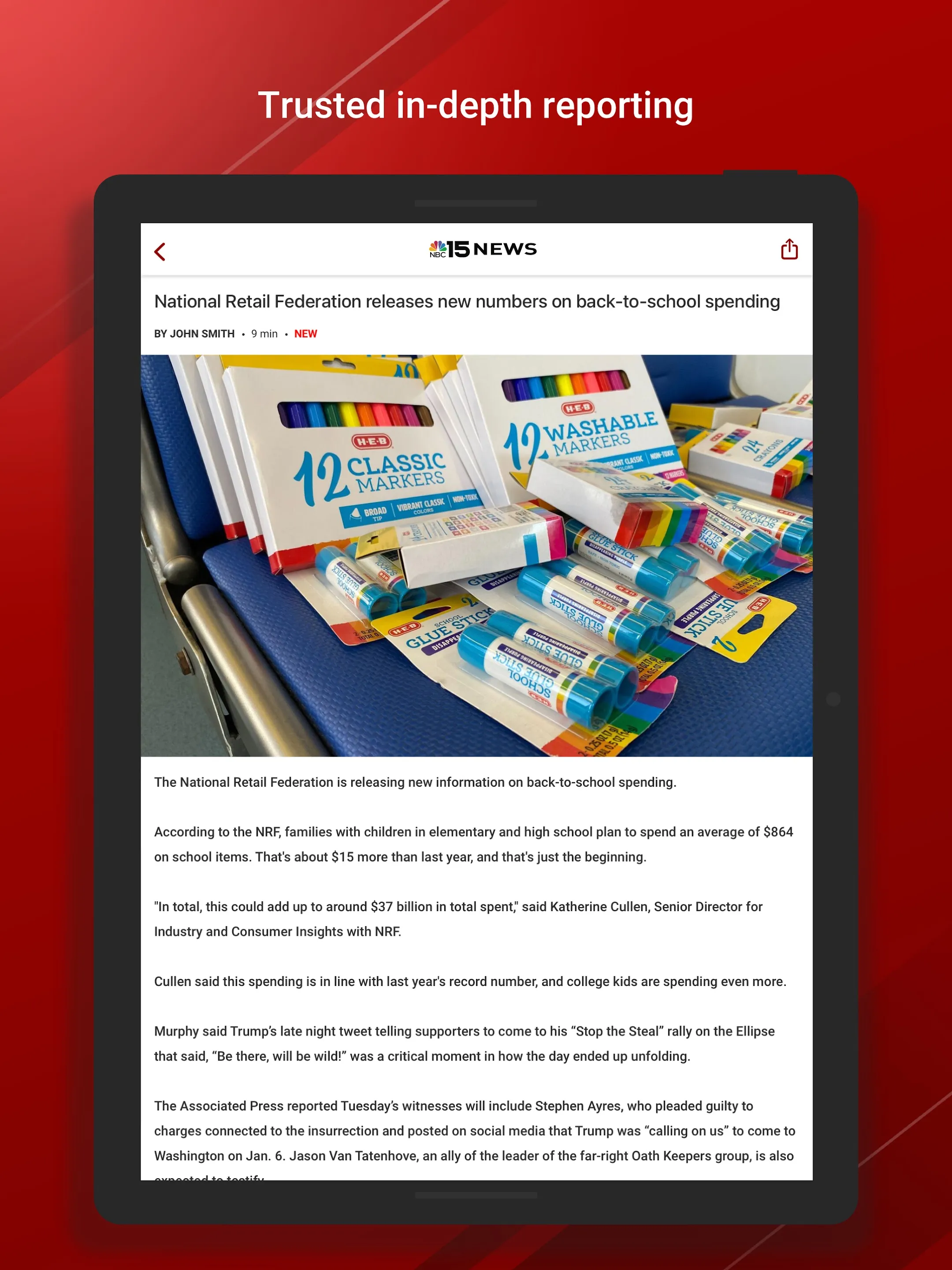 WPMI NBC 15 TV | Indus Appstore | Screenshot