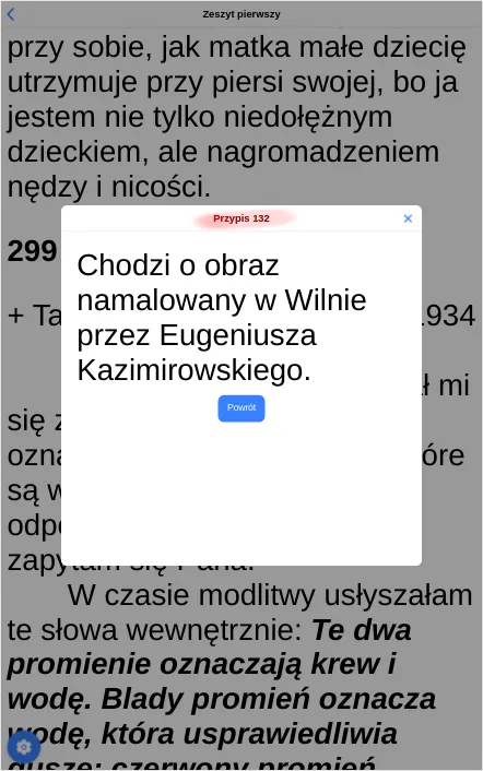 Dzienniczek Faustyny | Indus Appstore | Screenshot