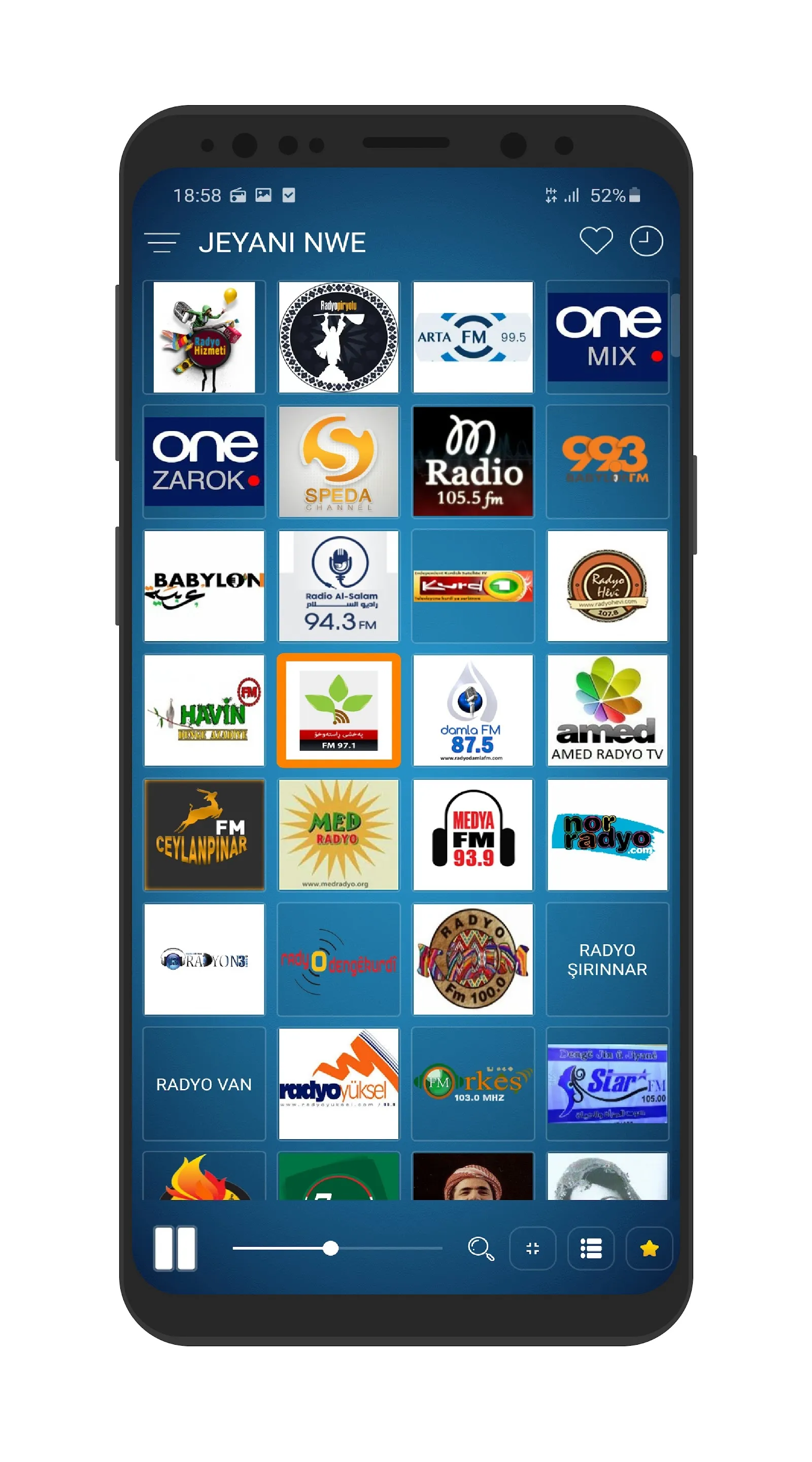 Kurdish Radios - Live Stations | Indus Appstore | Screenshot