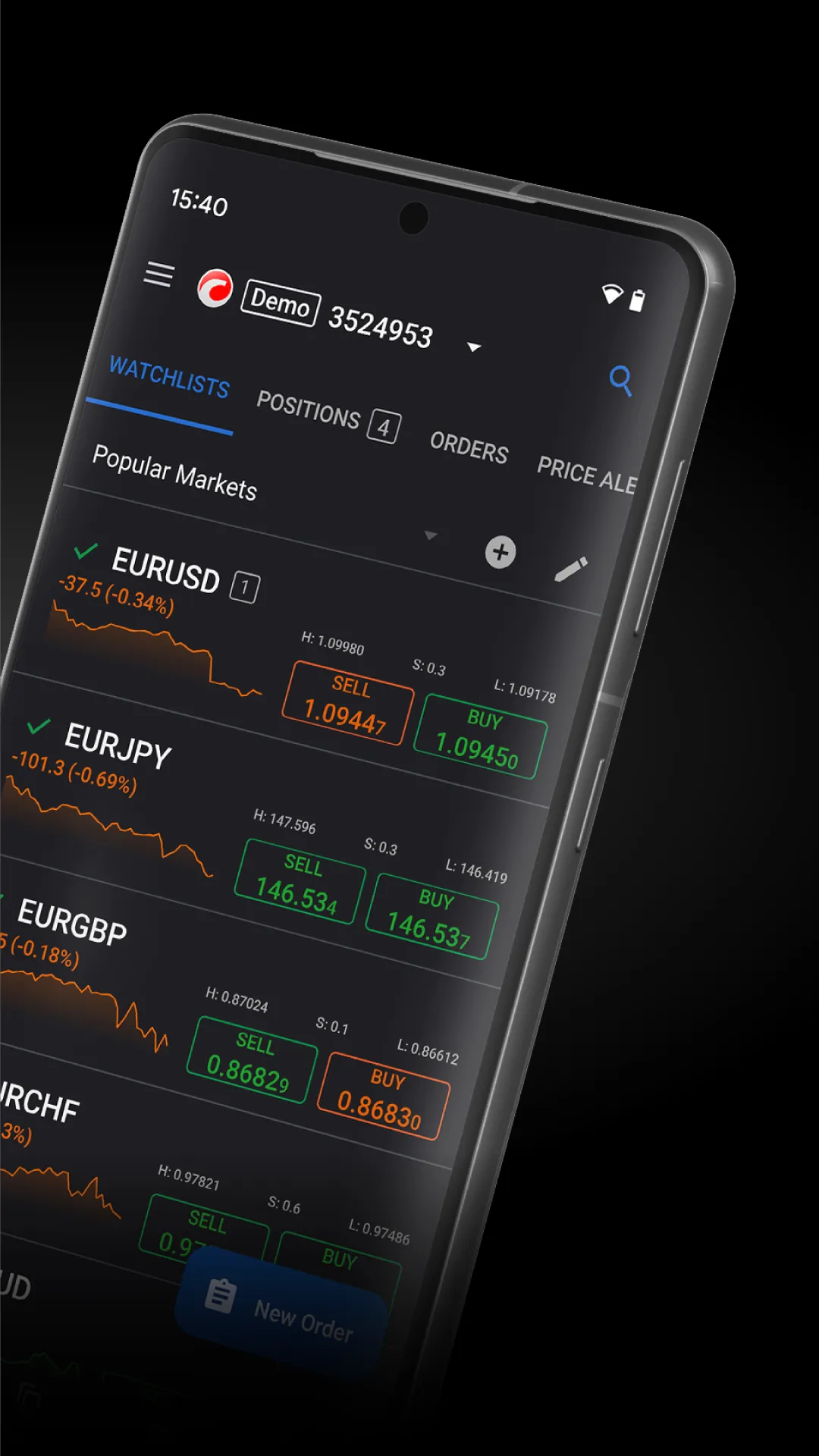cTrader: Forex & Stock Trading | Indus Appstore | Screenshot