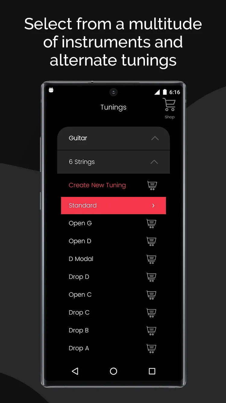 Roadie Tuner - Guitar & Uke | Indus Appstore | Screenshot