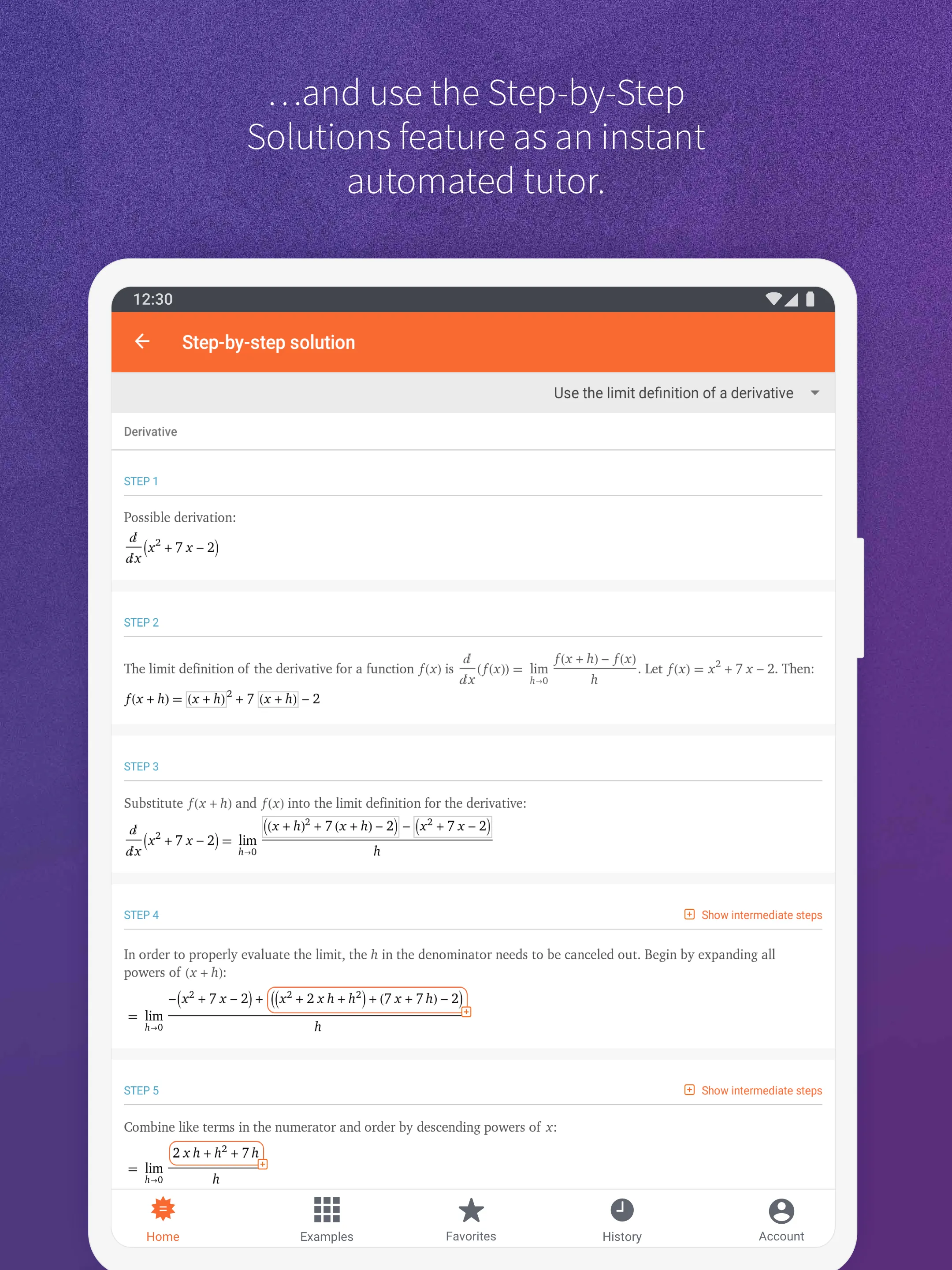 WolframAlpha | Indus Appstore | Screenshot