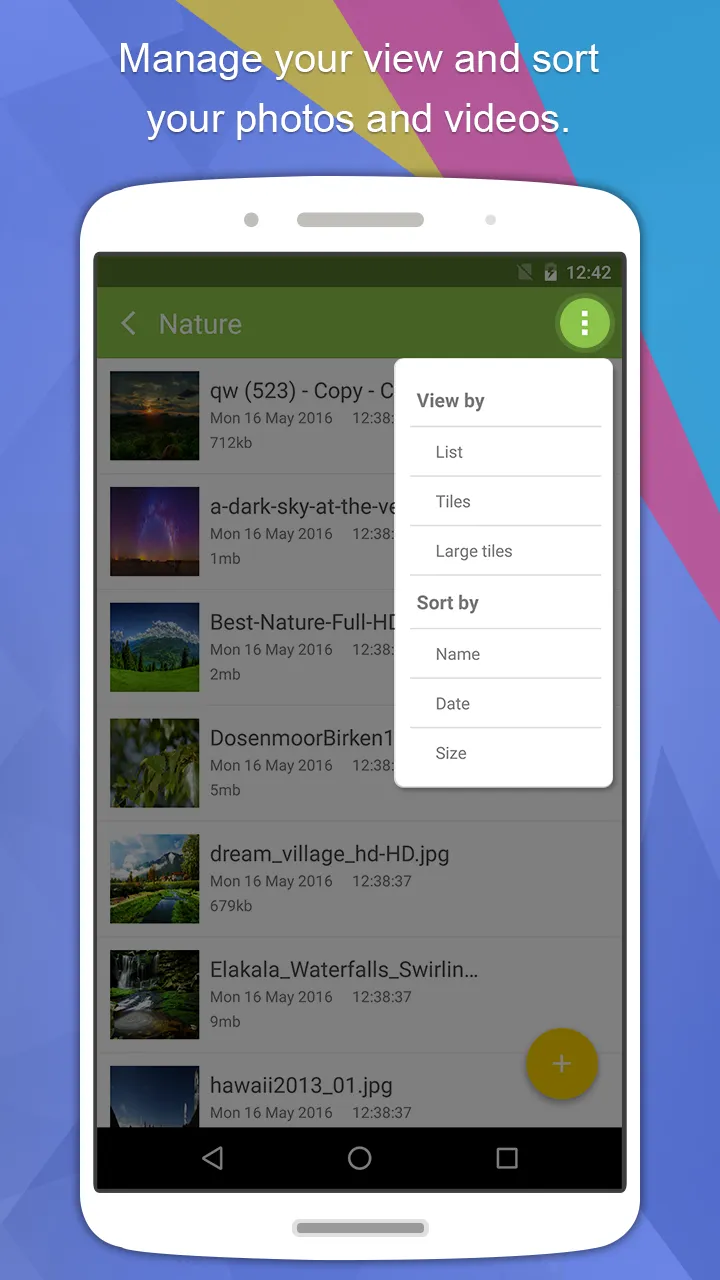 Photo Video Gallery Locker - H | Indus Appstore | Screenshot