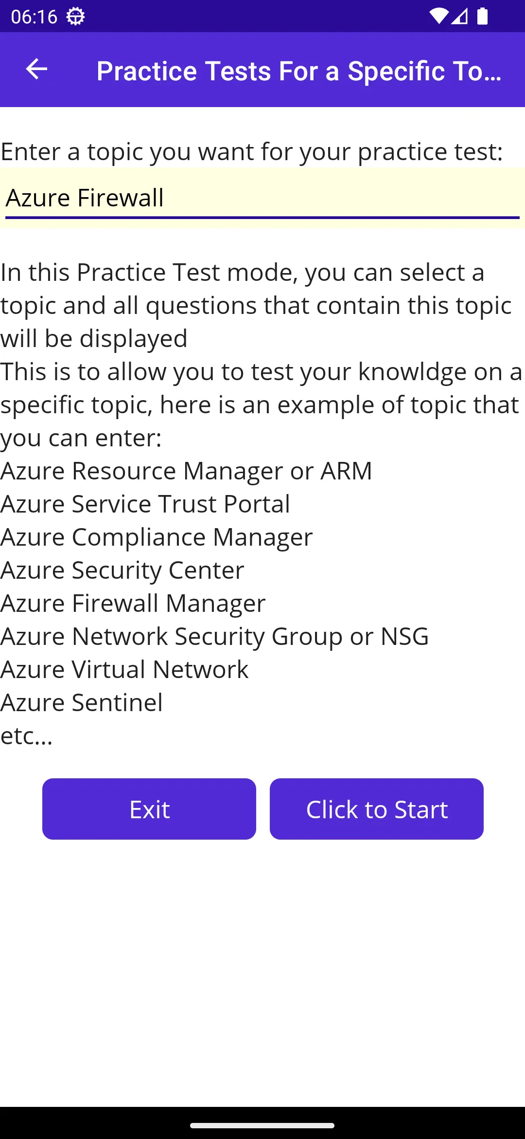 Azure AZ-900 Fundamental Exam | Indus Appstore | Screenshot