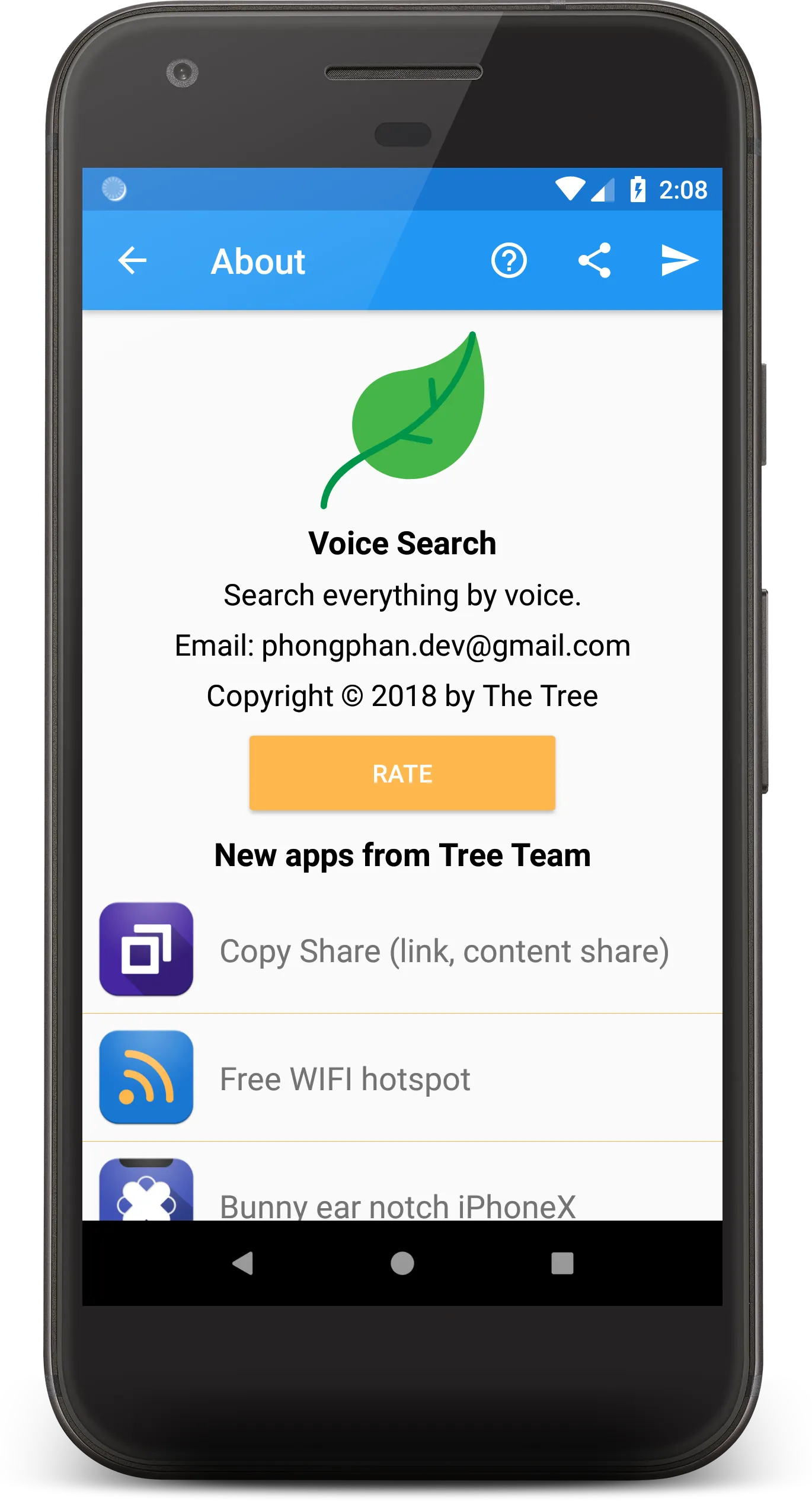 Voice search App | Indus Appstore | Screenshot