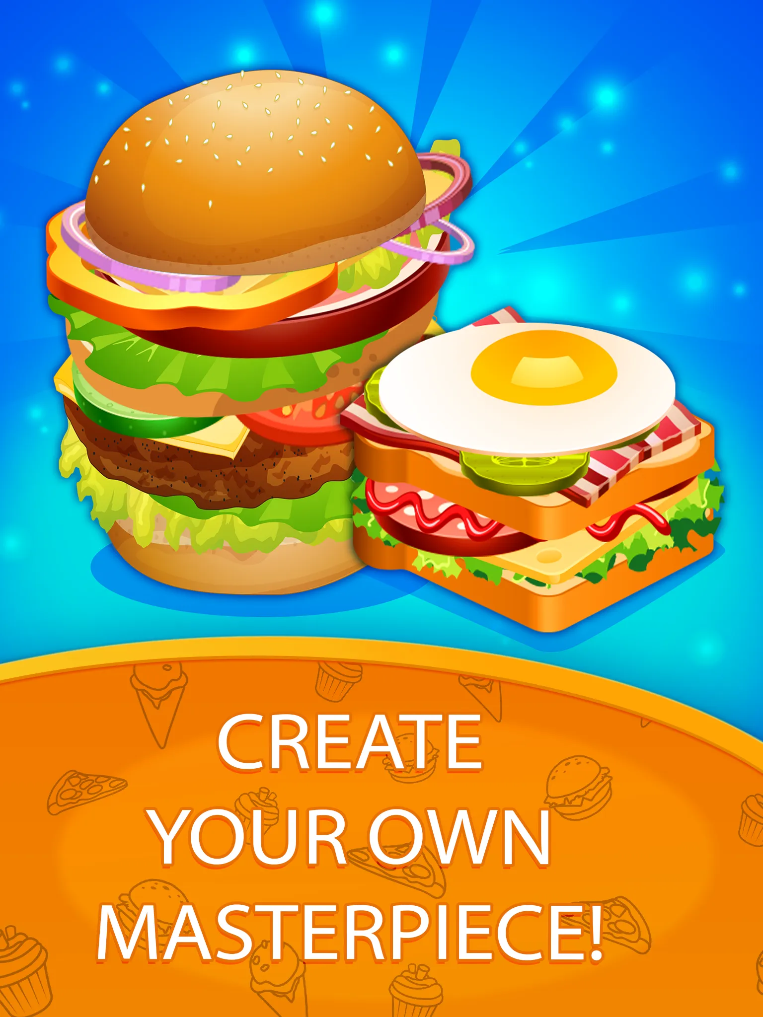 Baby kitchen game Burger Chef | Indus Appstore | Screenshot