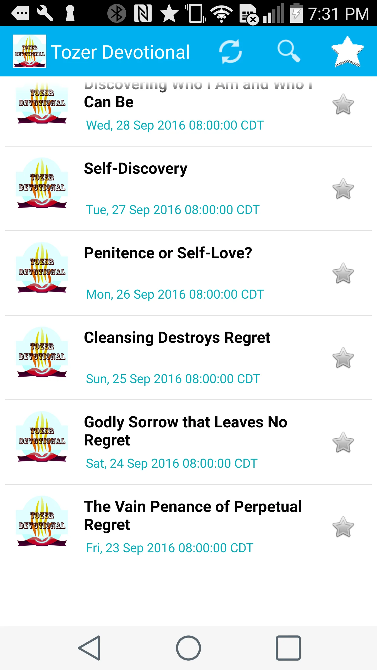 AW Tozer Devotionals - Daily | Indus Appstore | Screenshot