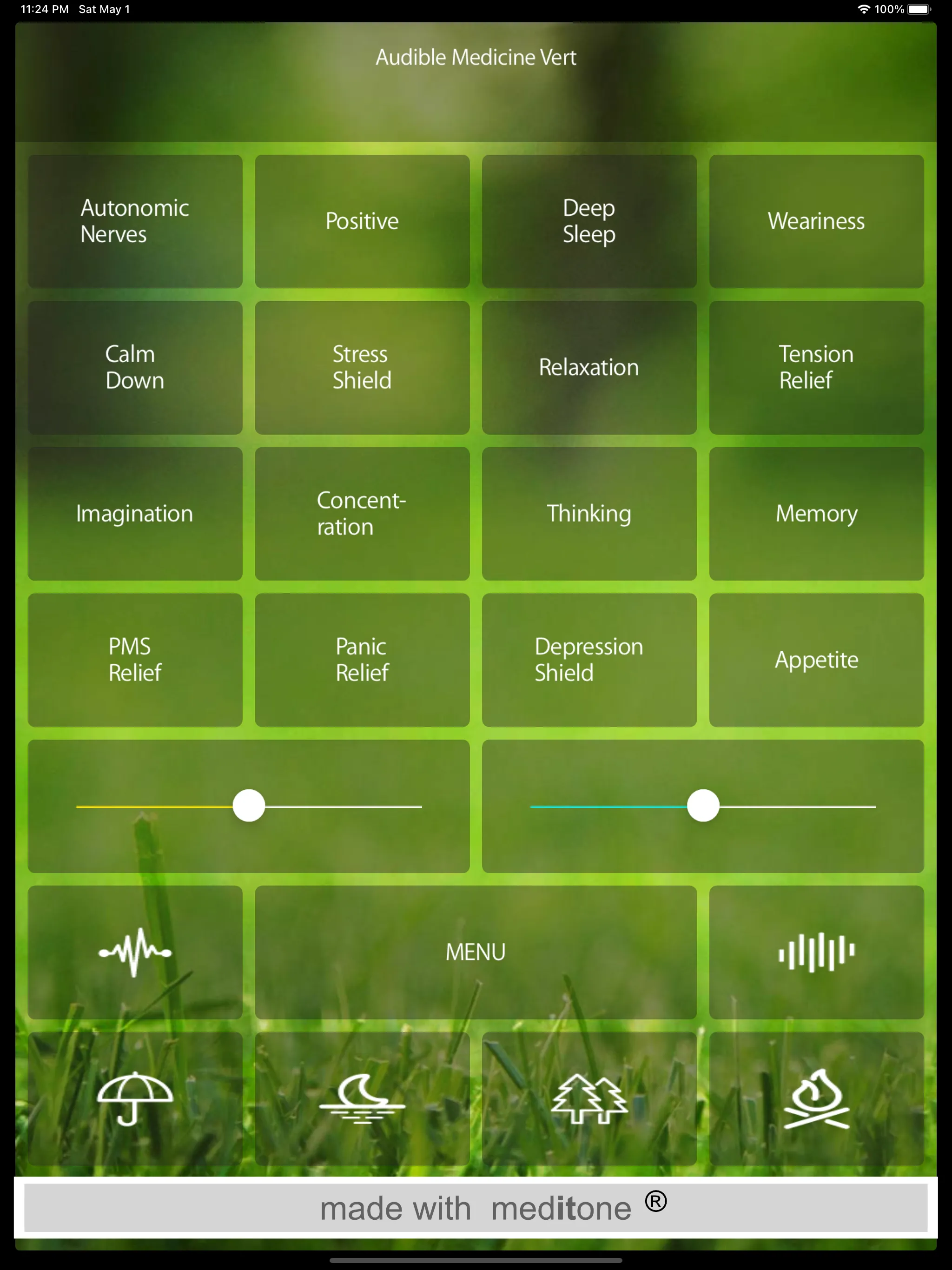 meditone® Vert | Indus Appstore | Screenshot