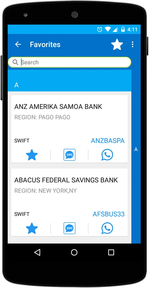 Bank SWIFT Code: 200+Countries | Indus Appstore | Screenshot