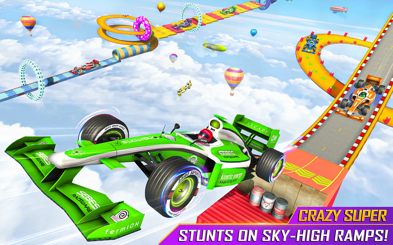 Formula Car Stunts - Car Games | Indus Appstore | Screenshot