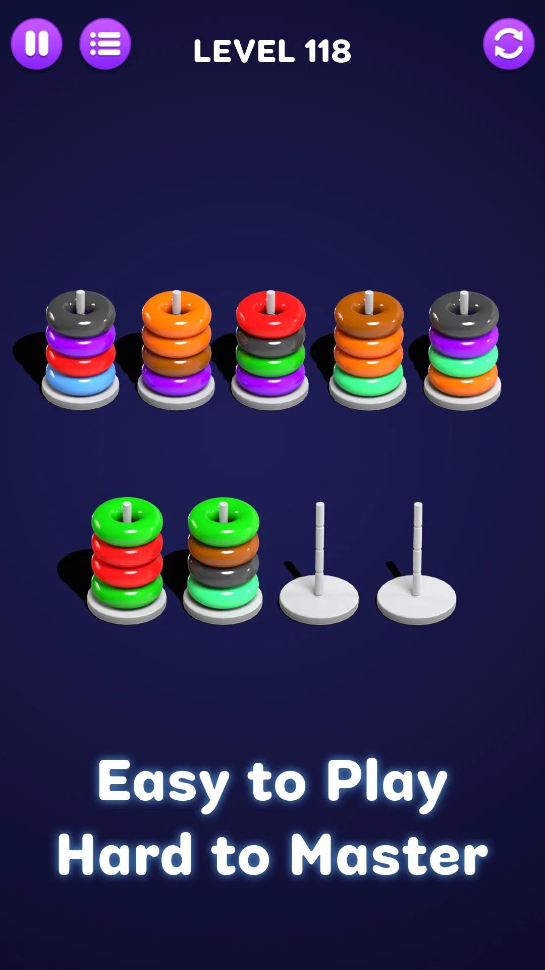 Color Hoop: Sort Puzzle | Indus Appstore | Screenshot