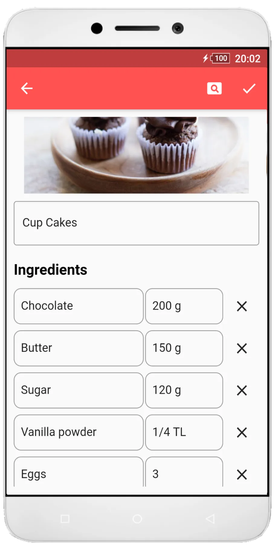 My recipe book | Indus Appstore | Screenshot