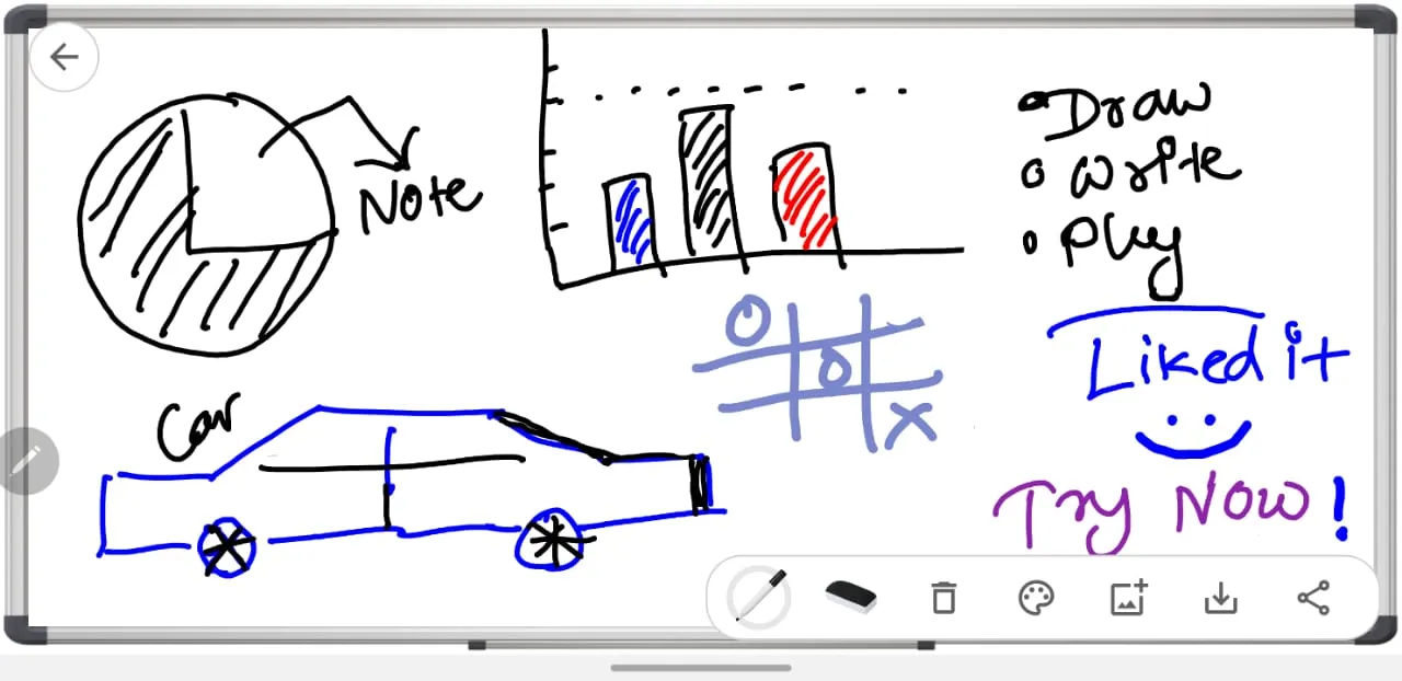 My Whiteboard | Indus Appstore | Screenshot