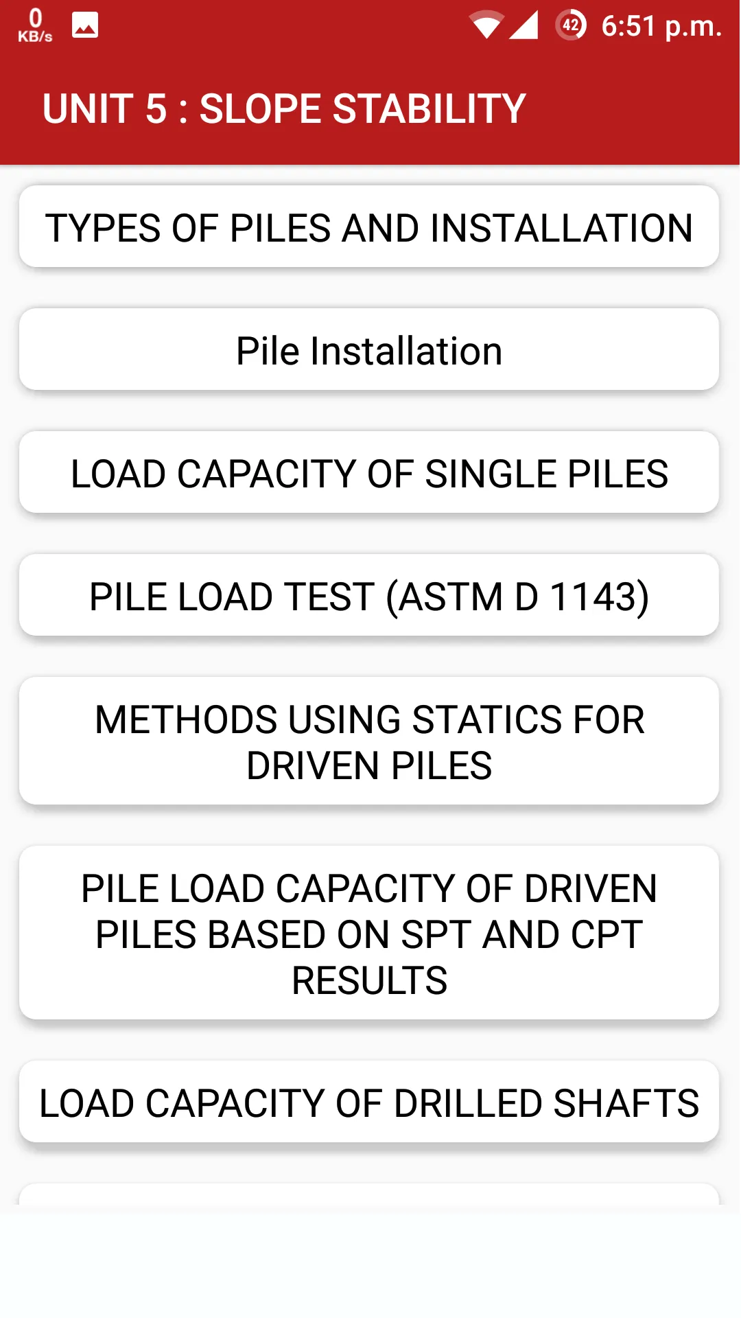 Soil Mechanics | Indus Appstore | Screenshot