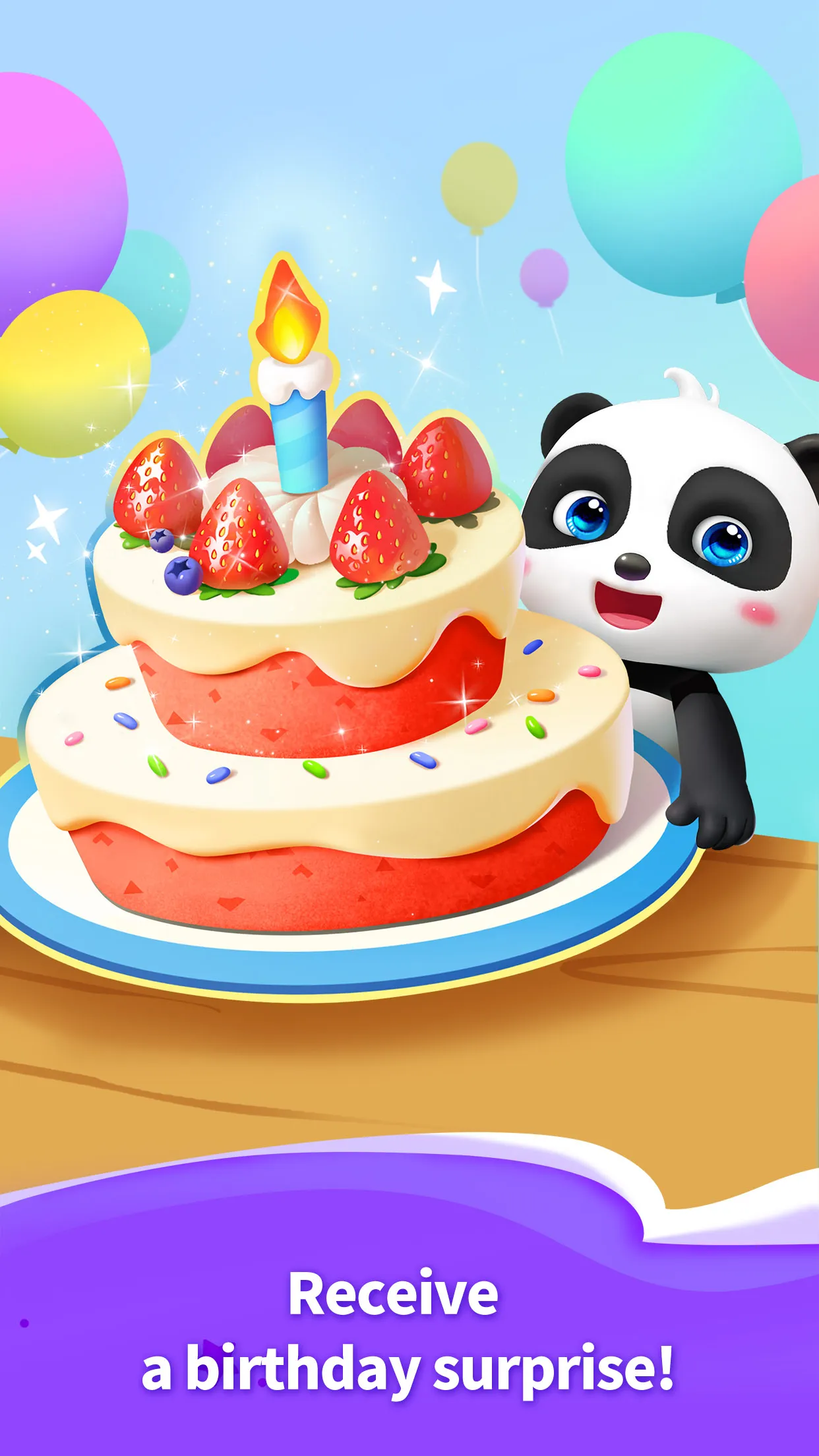 Talking Baby Panda-Virtual Pet | Indus Appstore | Screenshot