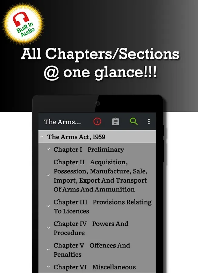 Arms Act 1959 | Indus Appstore | Screenshot