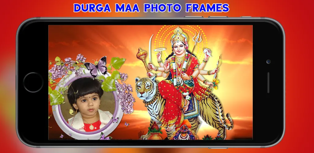 Durga Maa Photo Frames | Indus Appstore | Screenshot