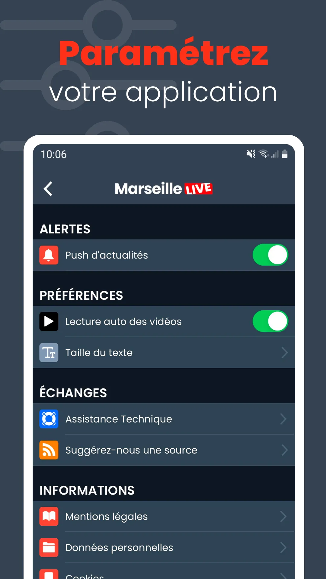 Marseille Live | Indus Appstore | Screenshot