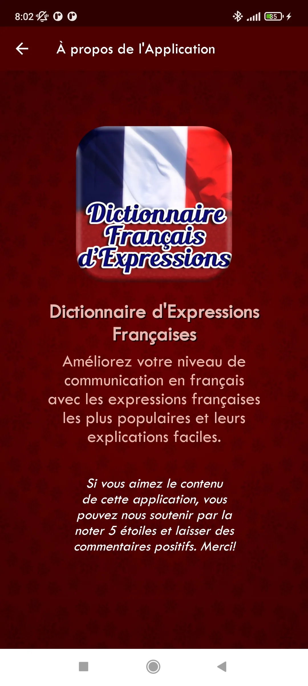 Dictionnaire d'Expressions | Indus Appstore | Screenshot