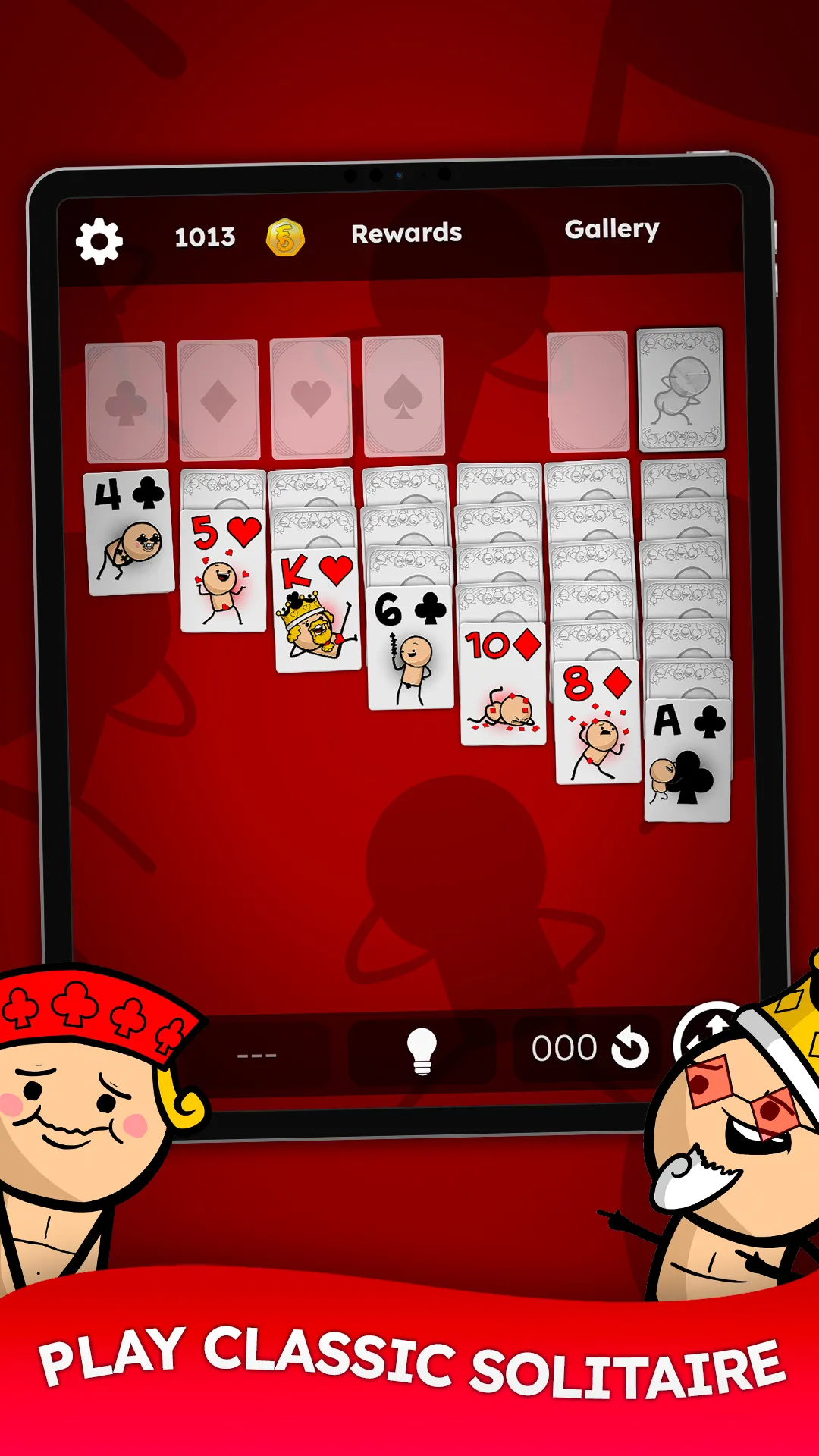 FLICK SOLITAIRE - Card Games | Indus Appstore | Screenshot