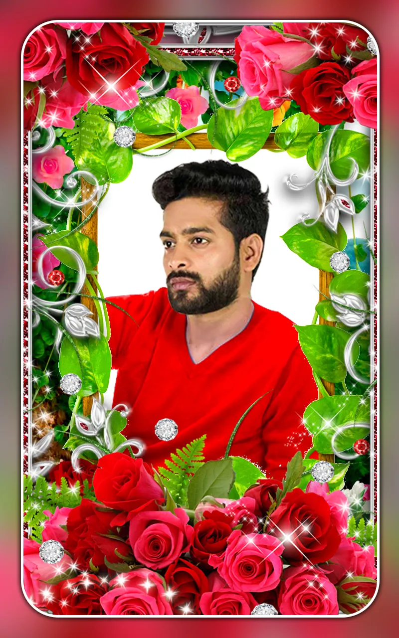 Flower photo editor frames | Indus Appstore | Screenshot