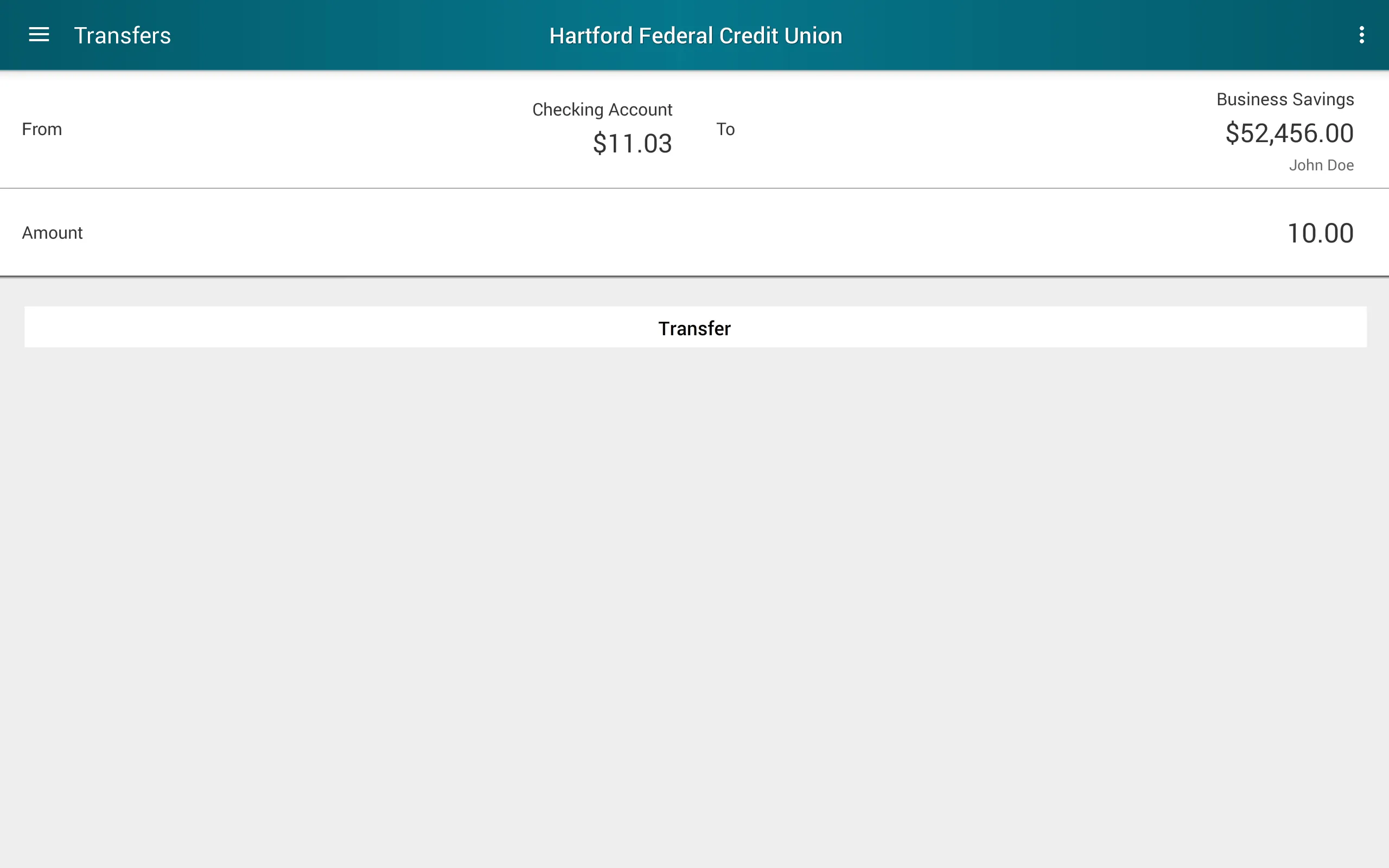 Hartford Federal Credit Union | Indus Appstore | Screenshot