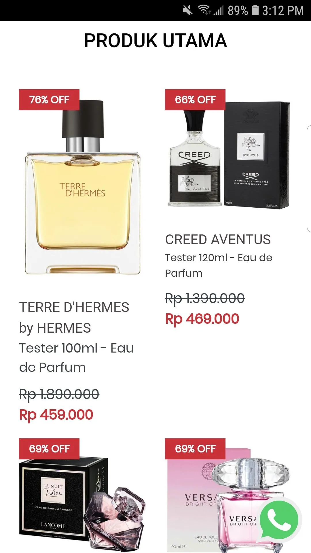 Love The Fragrance Shop | Indus Appstore | Screenshot