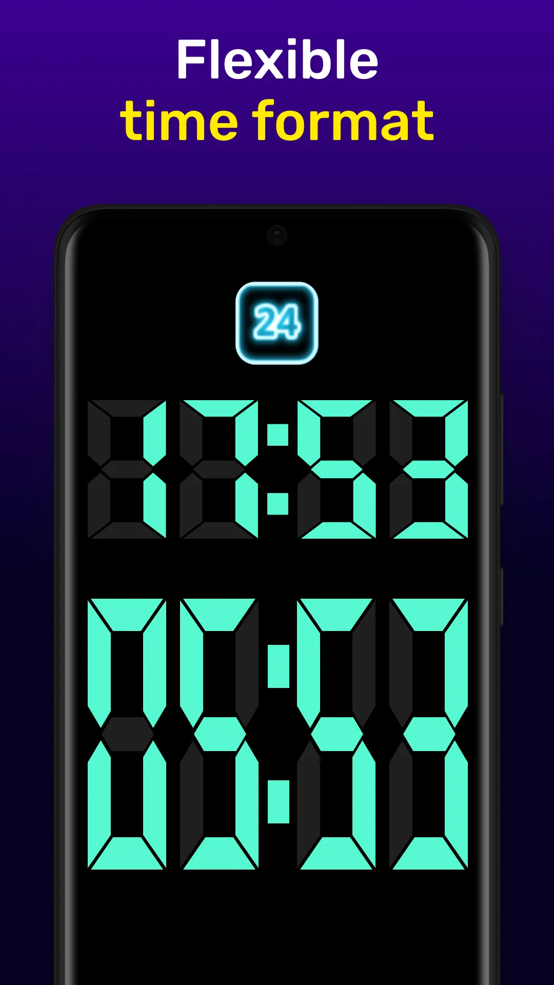 LED Digital Table Clock app | Indus Appstore | Screenshot