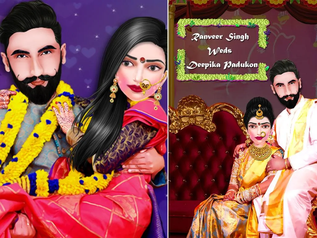 Indian Wedding Makeup Dressup | Indus Appstore | Screenshot