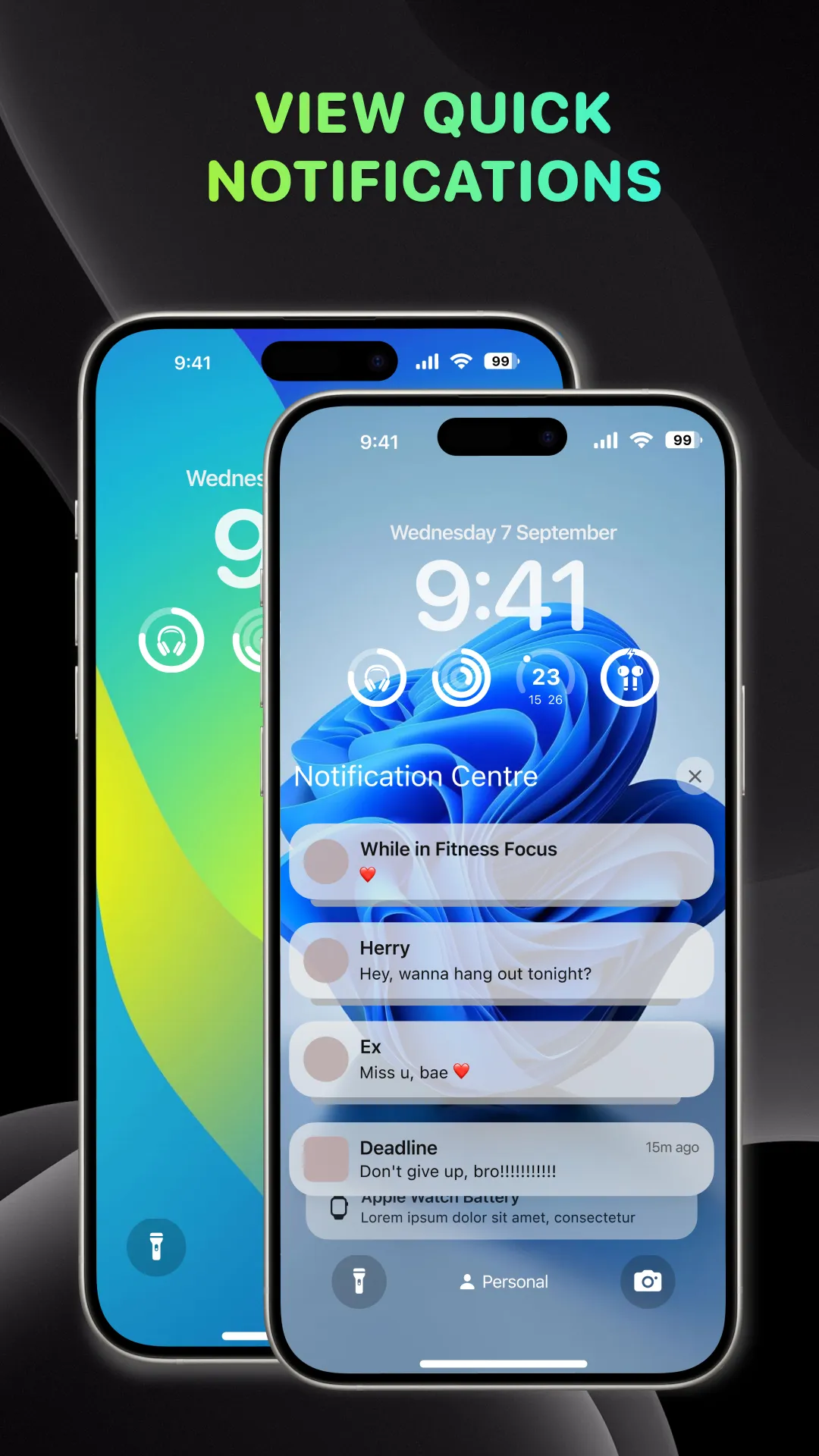 Lock Screen, Widgets - YoLock | Indus Appstore | Screenshot