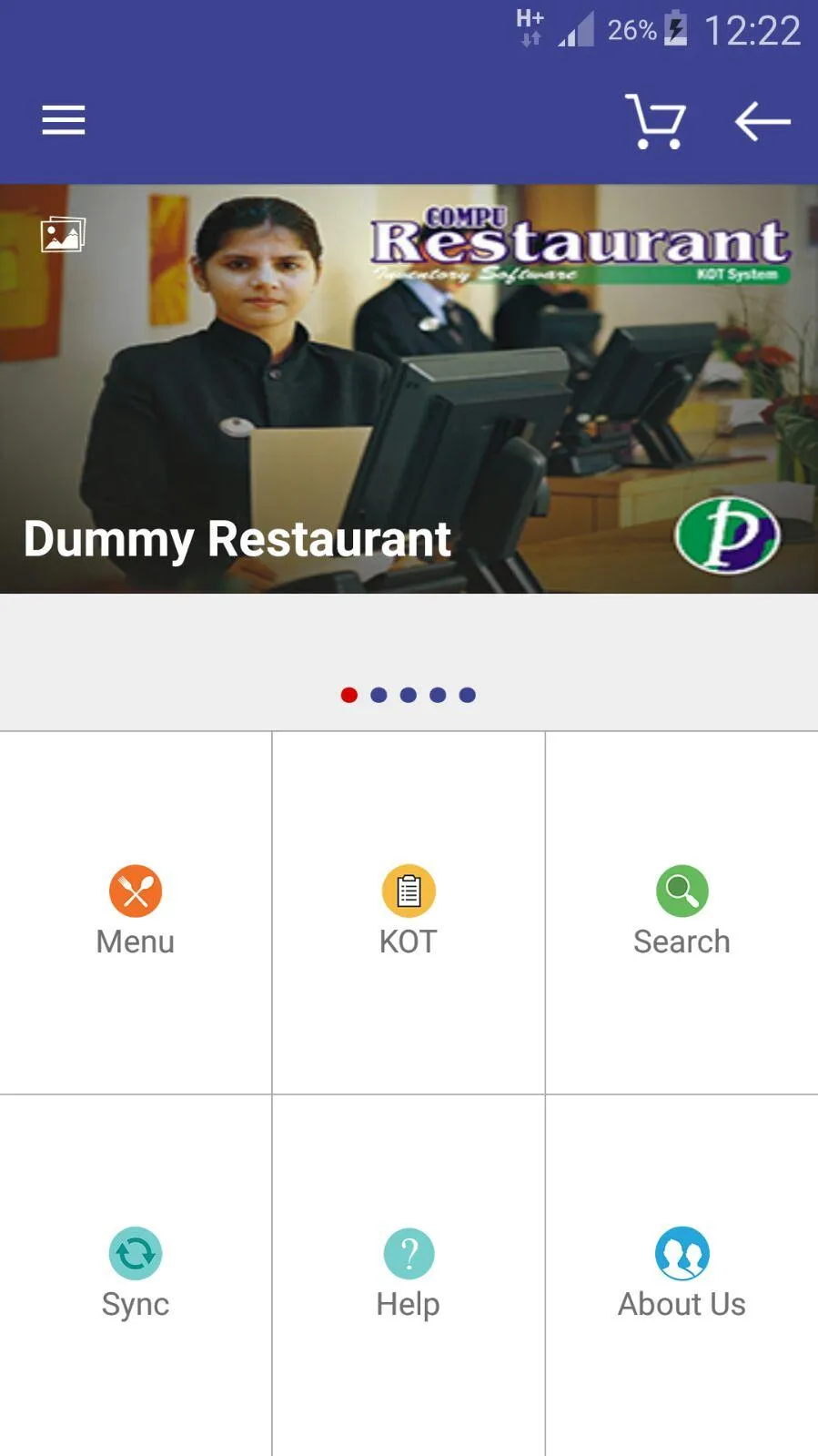 Compu Restaurant KOT (Billing) | Indus Appstore | Screenshot