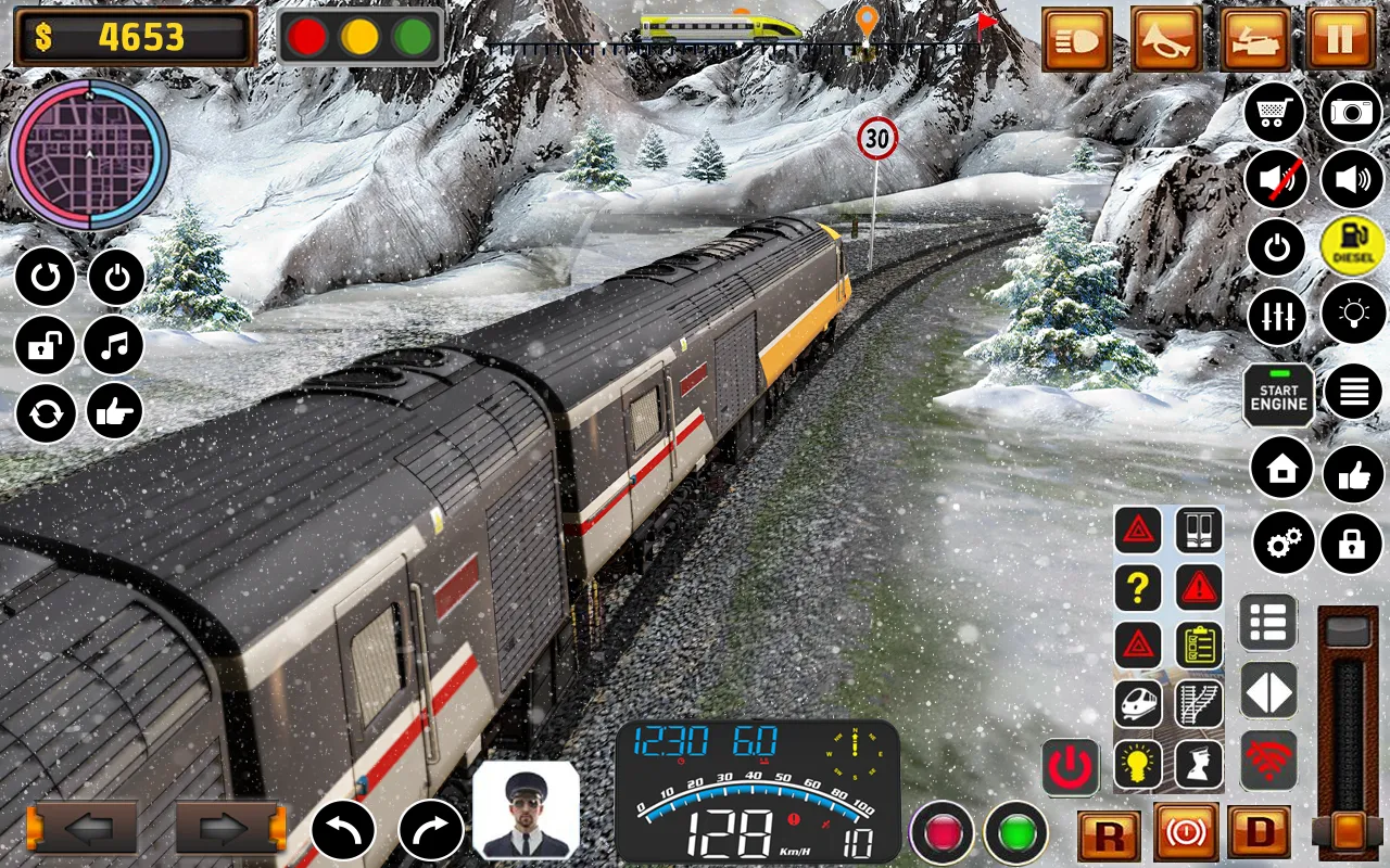 Uphill Train Simulator Game. | Indus Appstore | Screenshot