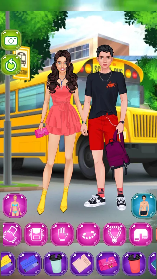 School Couple dress up | Indus Appstore | Screenshot