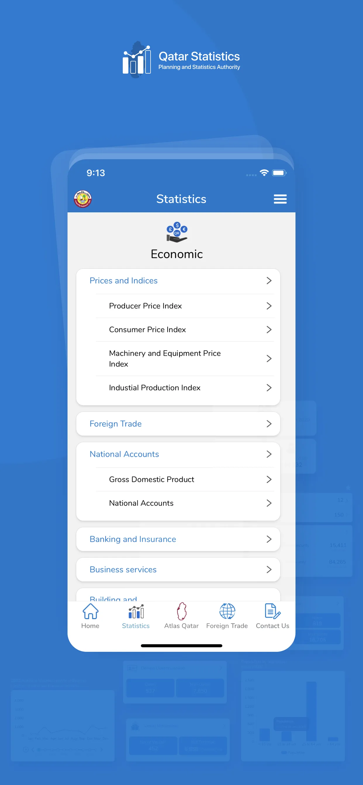 Qatar Statistics | Indus Appstore | Screenshot