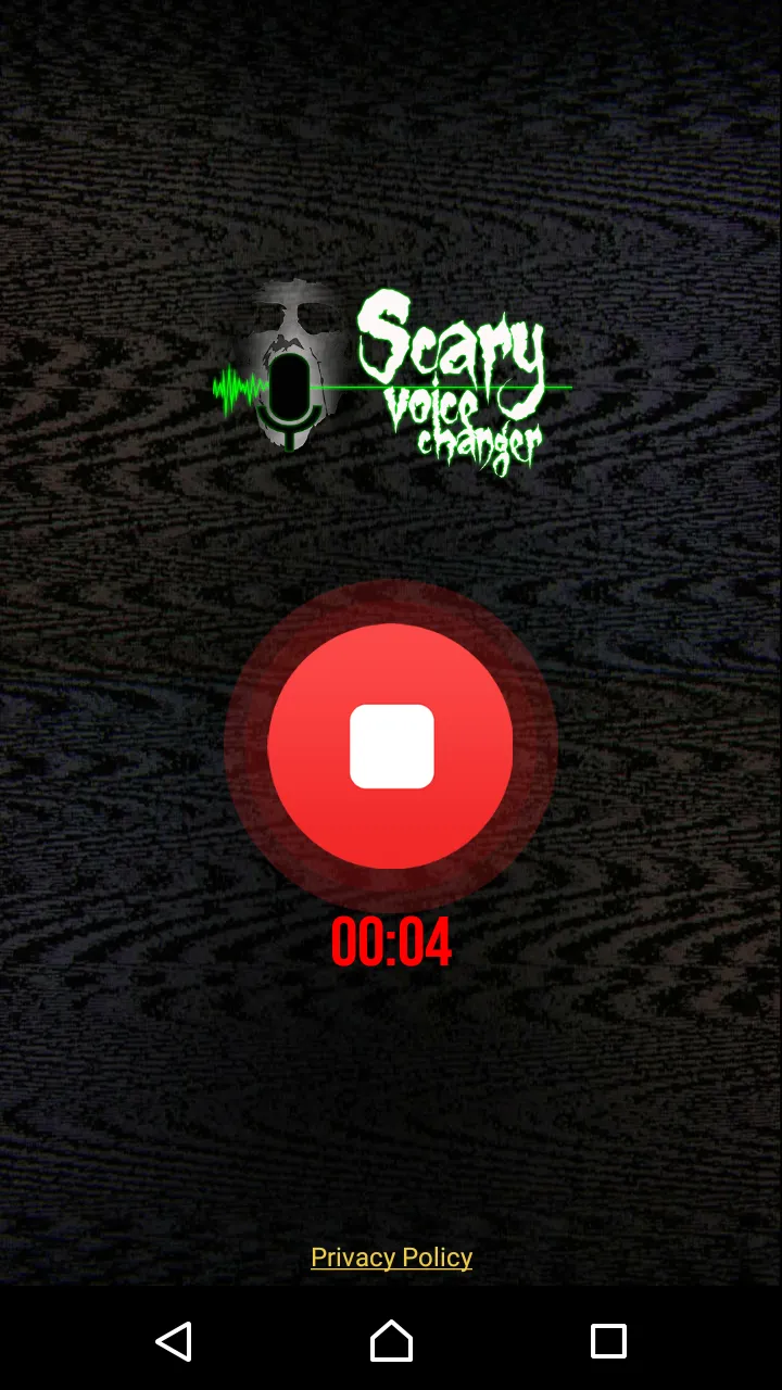 Scary Voice Changer & Recorder | Indus Appstore | Screenshot