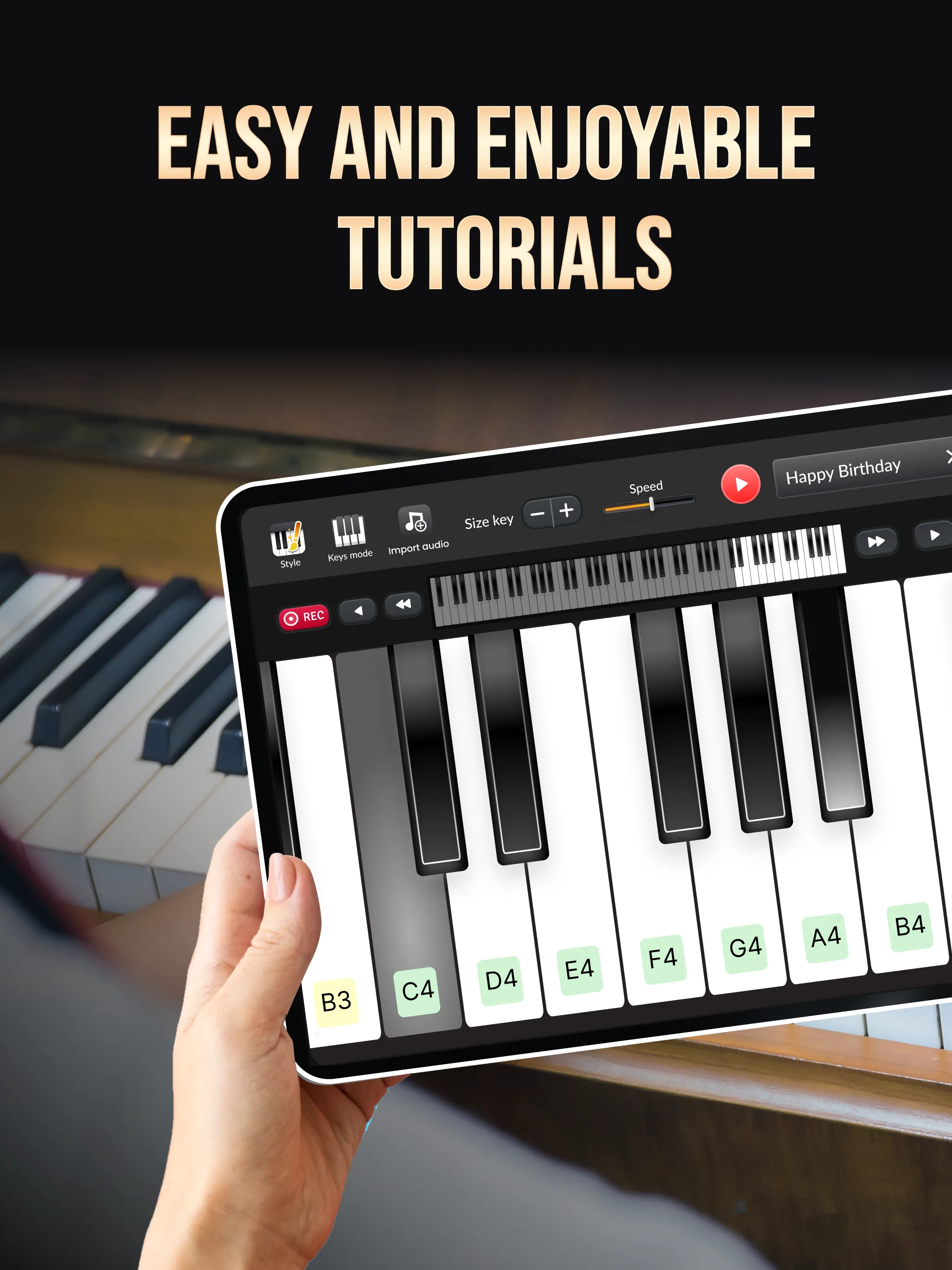 Learn Piano - Real Keyboard | Indus Appstore | Screenshot