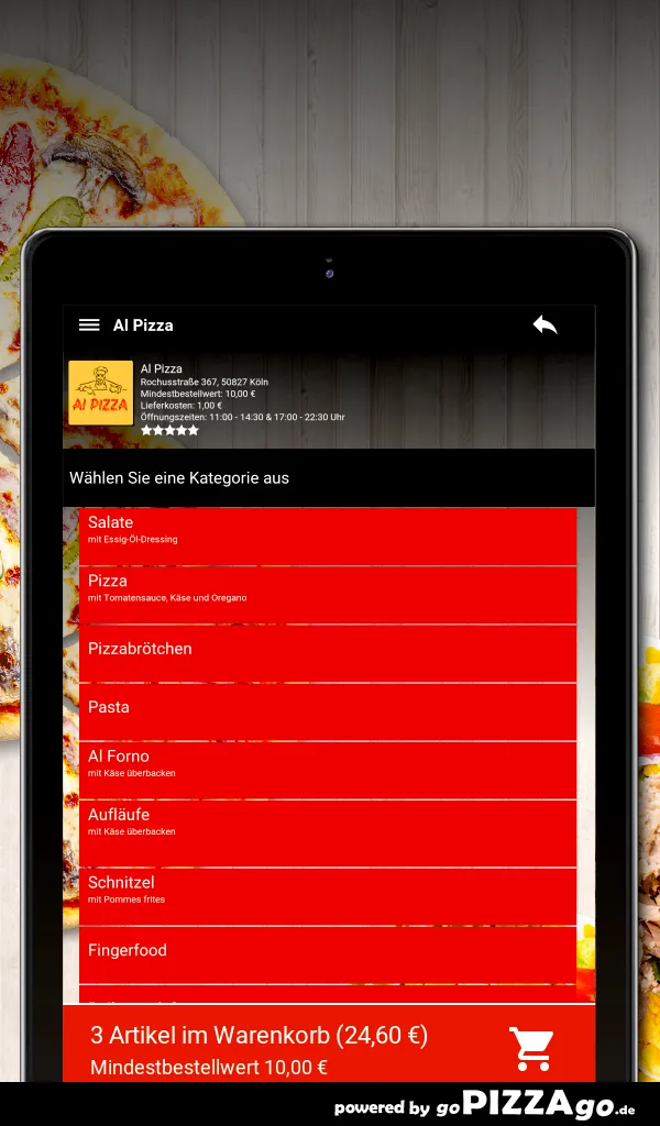 Al Pizza Köln | Indus Appstore | Screenshot