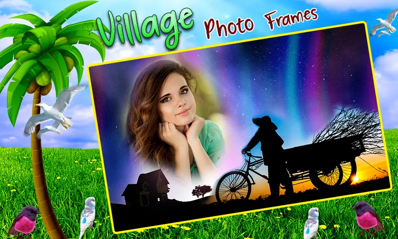 Village Photo Frames SM | Indus Appstore | Screenshot