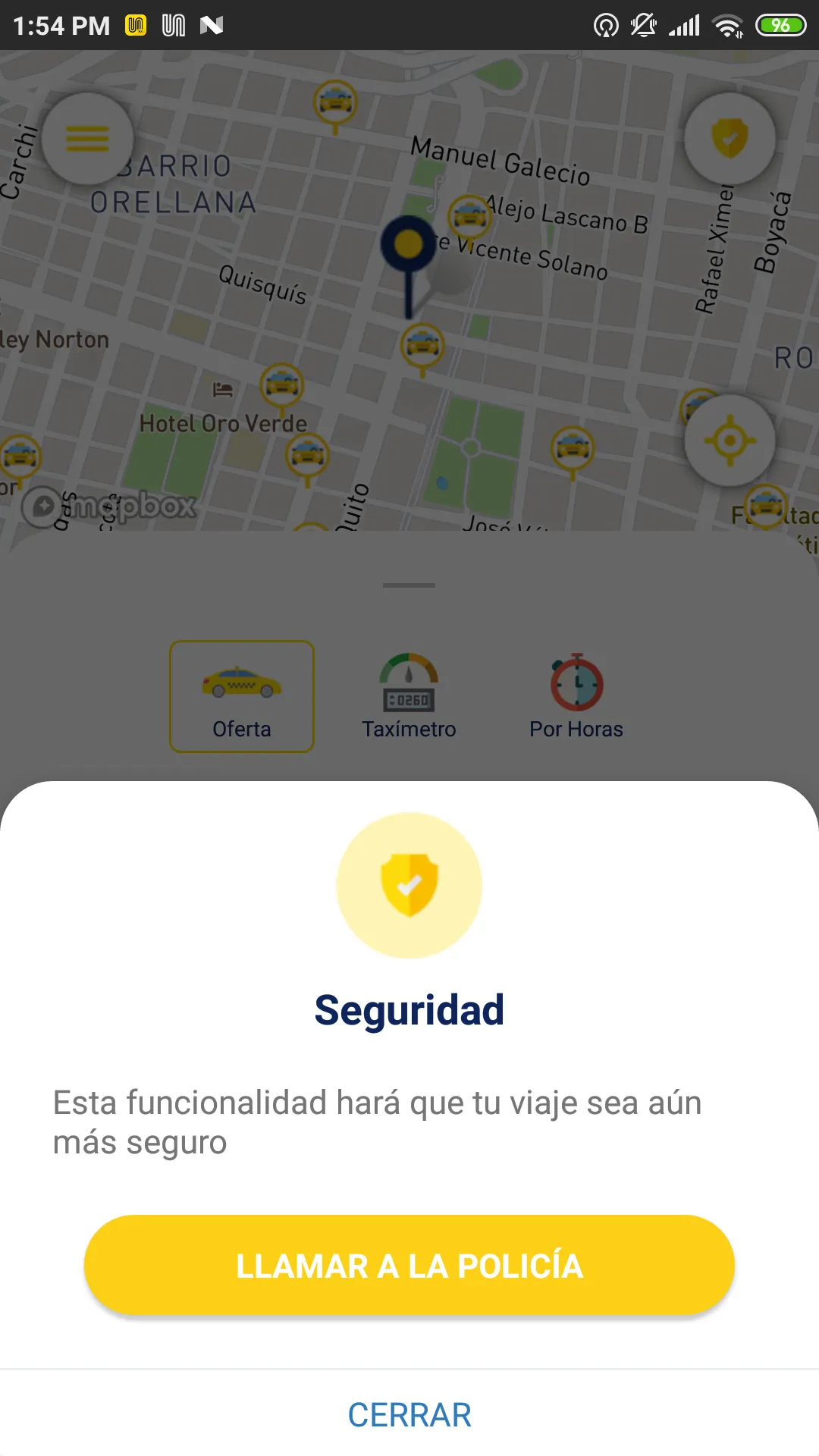 Un taxi - Siempre cerca de ti | Indus Appstore | Screenshot