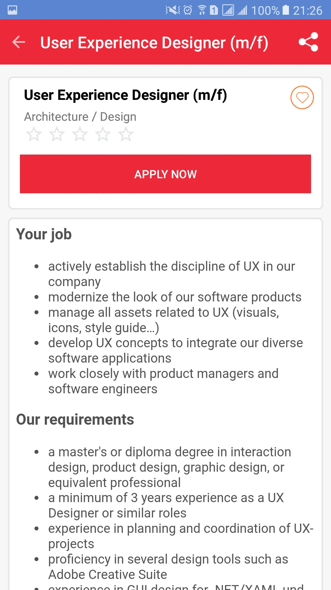 Jobs in Singapore | Indus Appstore | Screenshot