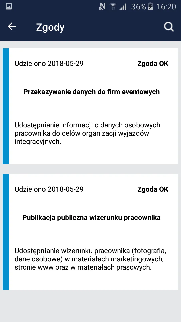 mPracownik | Indus Appstore | Screenshot