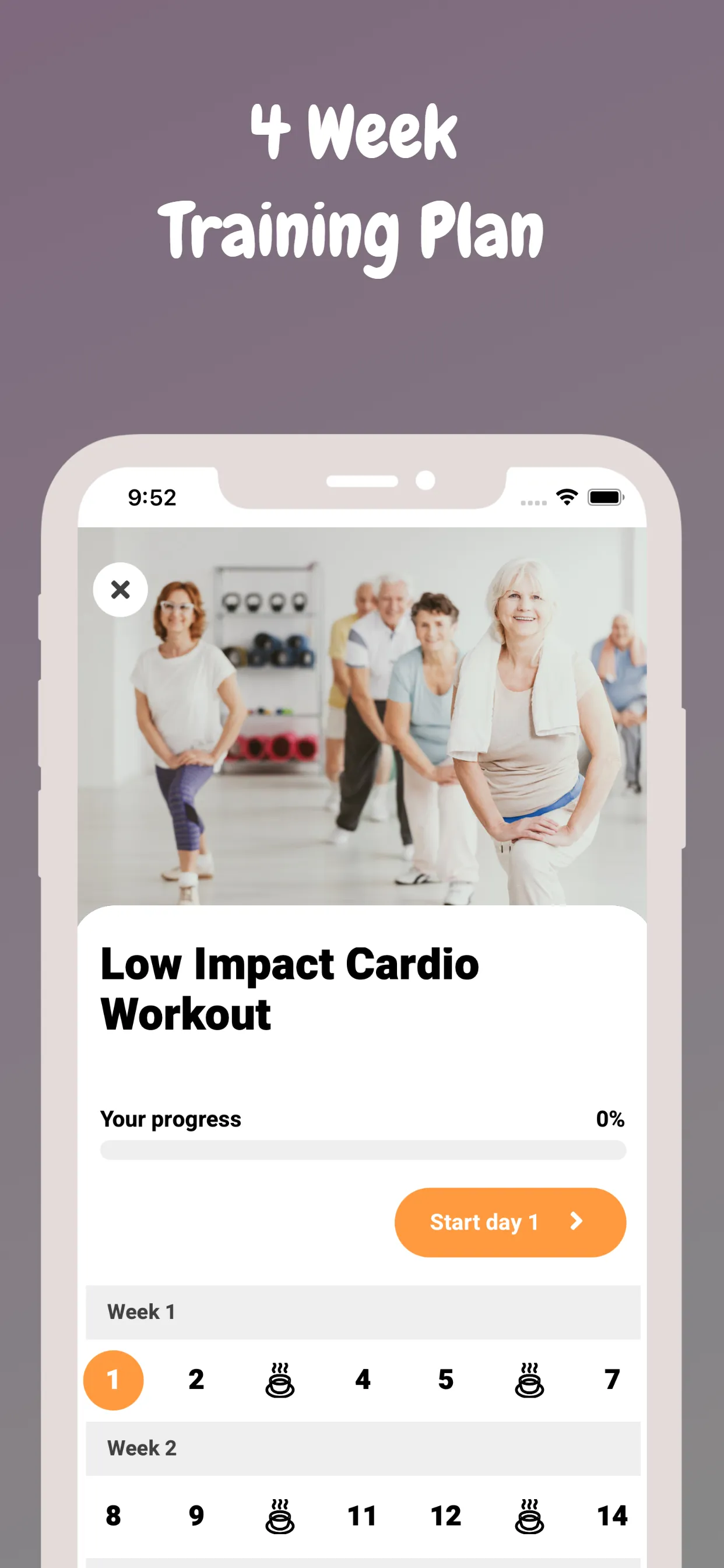 Workout for Over 50s - Seniors | Indus Appstore | Screenshot