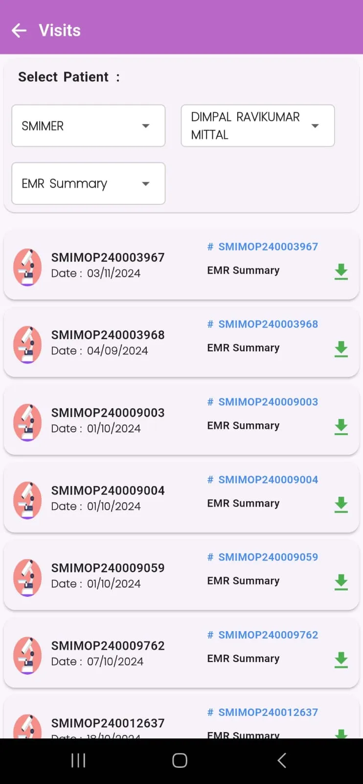 SMC eHealth | Indus Appstore | Screenshot