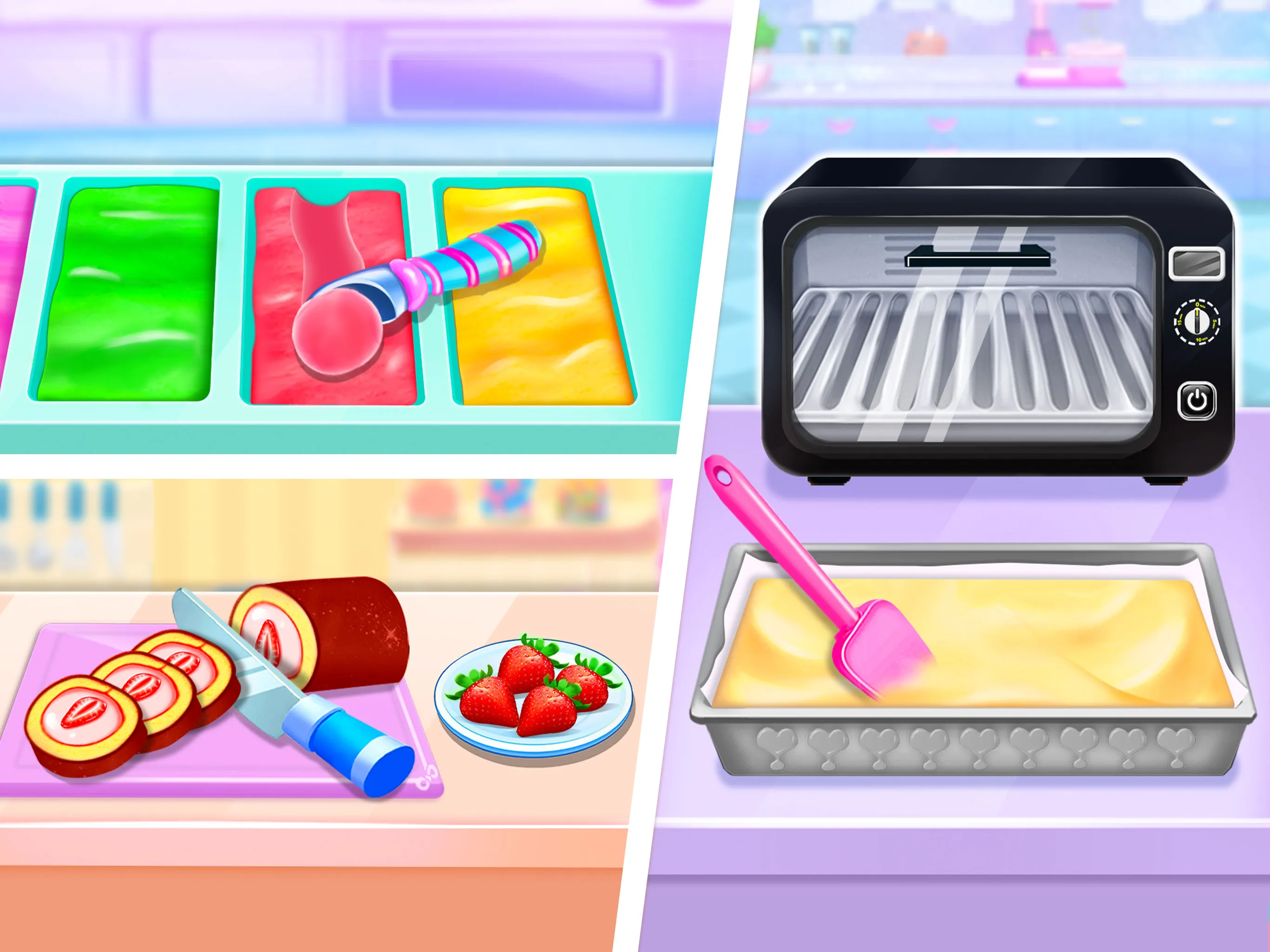 Ice cream Cake Maker Cake Game | Indus Appstore | Screenshot