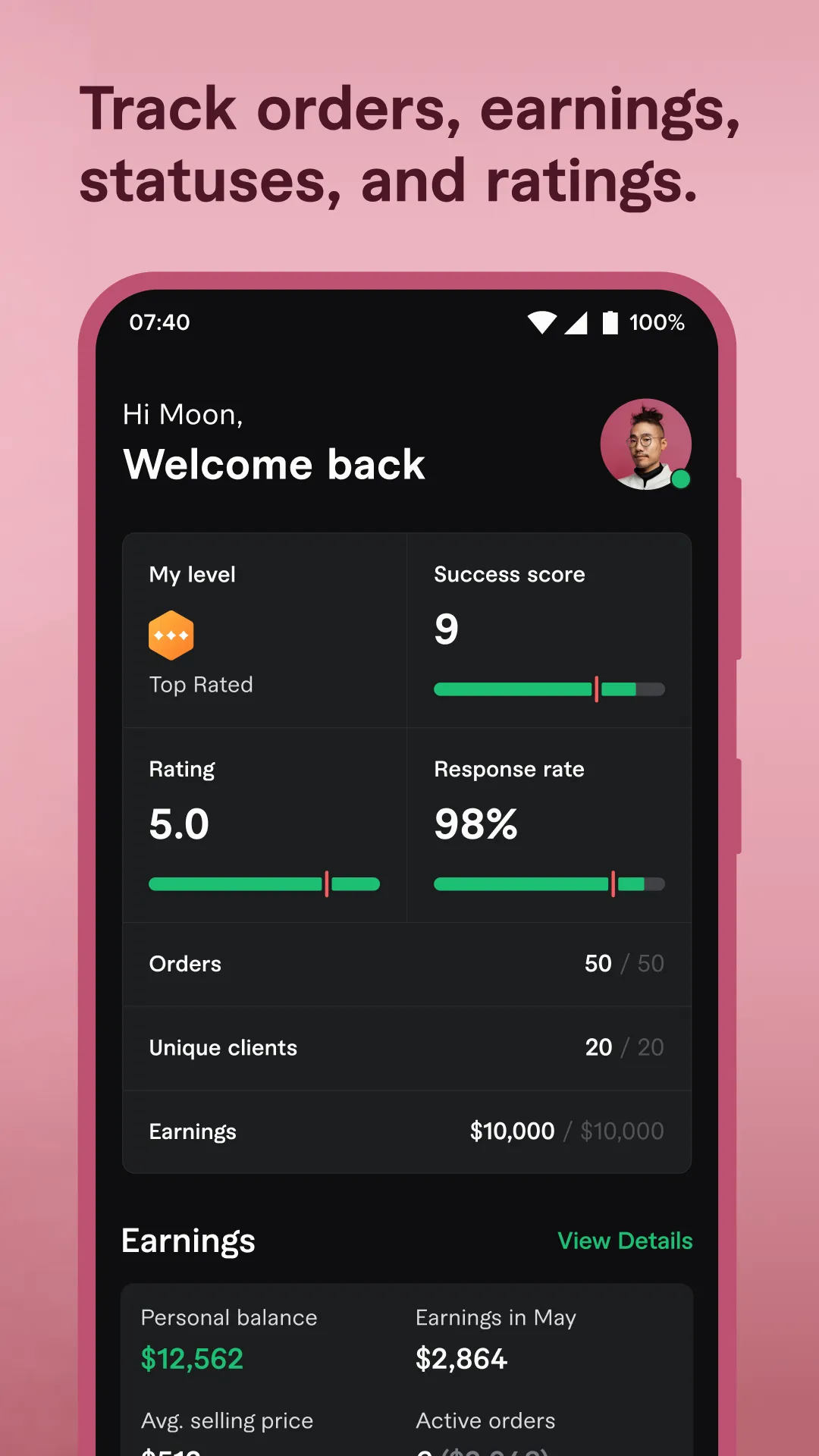Fiverr - Freelance Service | Indus Appstore | Screenshot