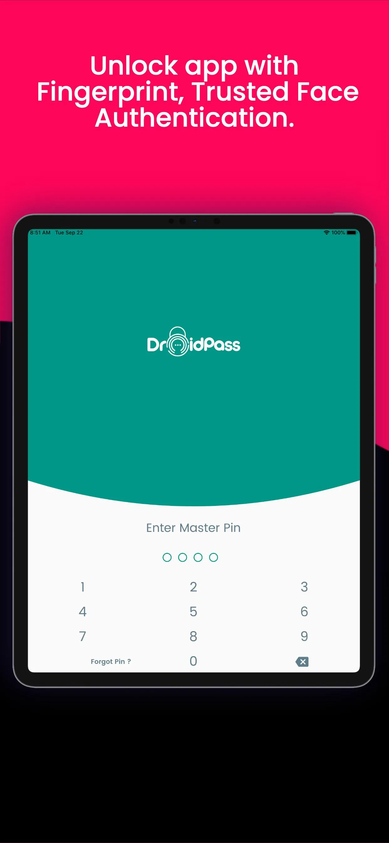 DroidPass Password Manager | Indus Appstore | Screenshot